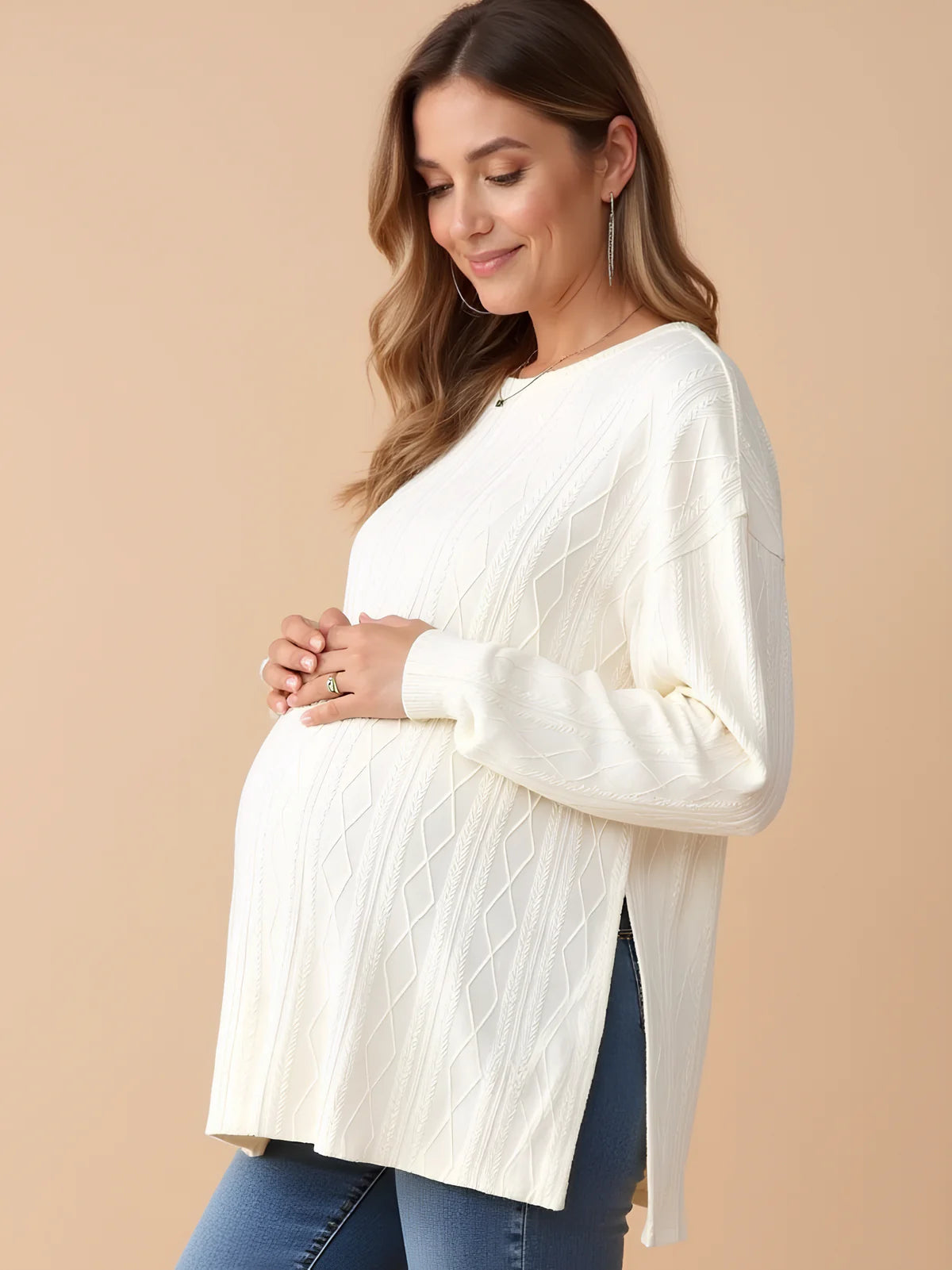 Everyday Comfort Patterned Sweater