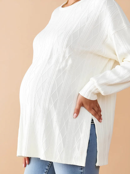 Everyday Comfort Patterned Sweater